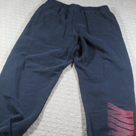 Nike Size YXL Black and Red Logo Sweatpants - Picture 2 of 5
